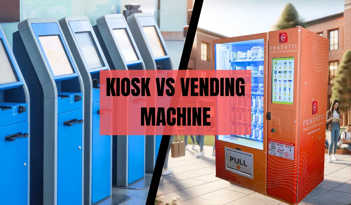 Discover the key Difference between vending machine and kiosk this comprehensive article. Explore how these self-service solutions differ.