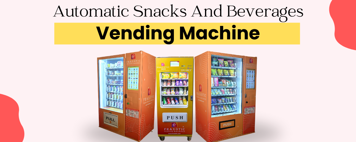 Automatic Snacks and Beverages Vending Machine