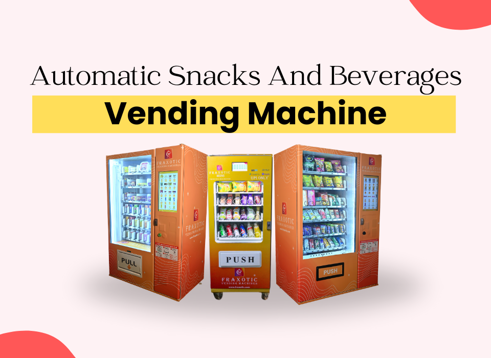Automatic Snacks and Beverages Vending Machine