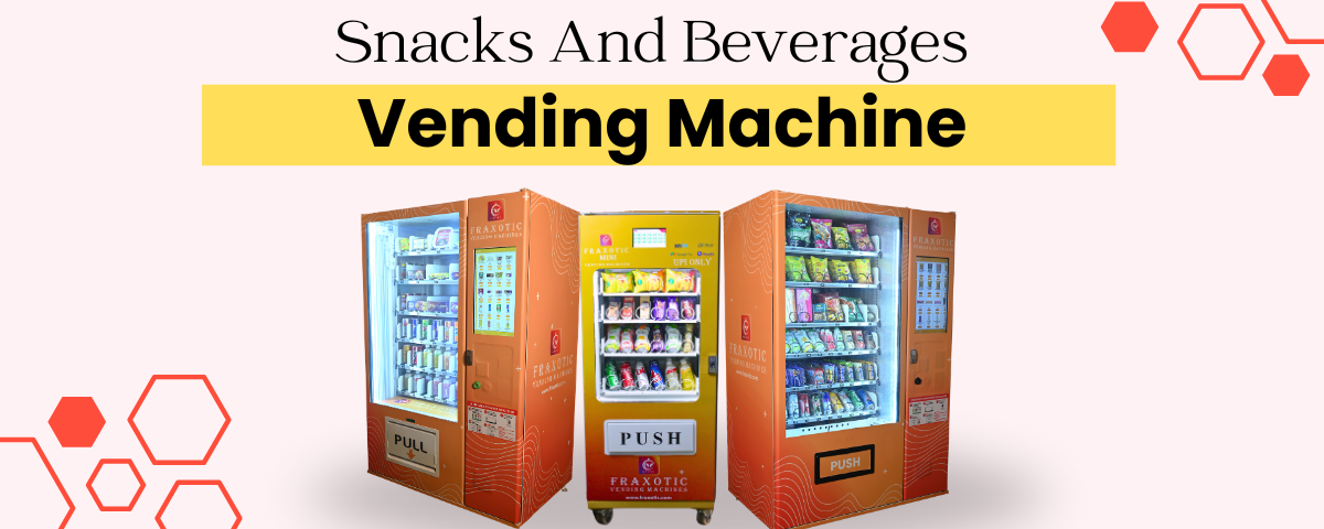 Snacks And Beverages Vending Machine