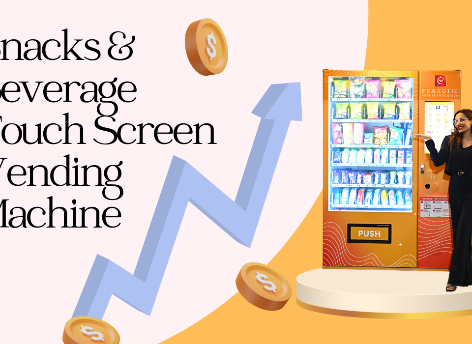 Snacks & Beverage Touch Screen Vending Machine.Experience innovation like never before with our 22-inch touch screen vending machine.